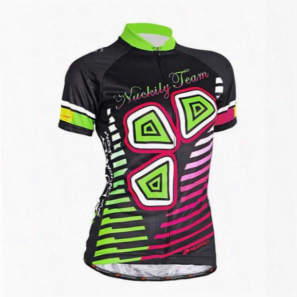 Female Colorful Road Bike Jersey With Full Zipper Cycling Jersey