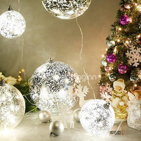 Festival Christmas Decoration Sparkle Christmas Light Ball