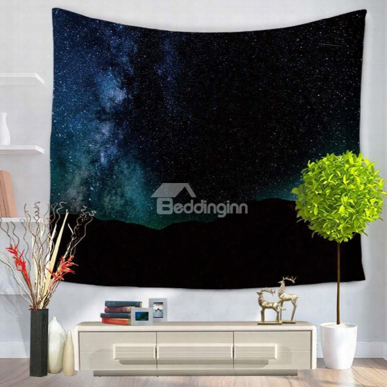 Galaxy Space And Night Sky Decorative Hanging Wall Tapestry