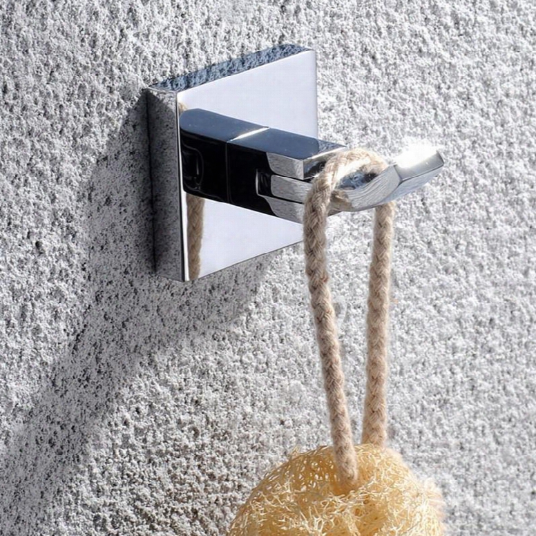 Modern B Athroom Accessories Solid Brass Robe Hook