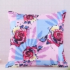 Multi-Color Roses Blooming Decorative Square Polyester Throw Pillowcases