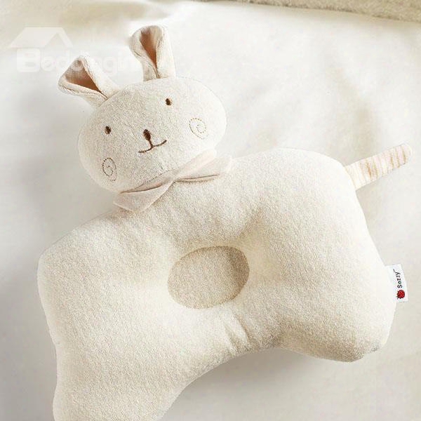 Super Cute Rabbit Design Prevent Flat Head Baby Pillow