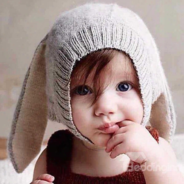 Cute Rabbit Ear Design Three Colors For Choose Baby Hat Photo Prop