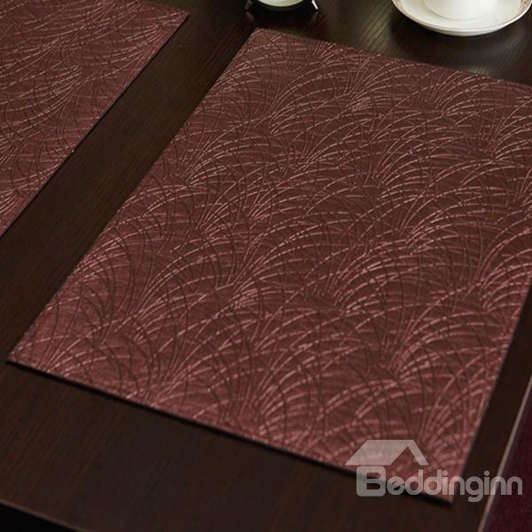 Gorgeous Environmental Protection Polyurethane Stain Resistant Decorative Table Placemat