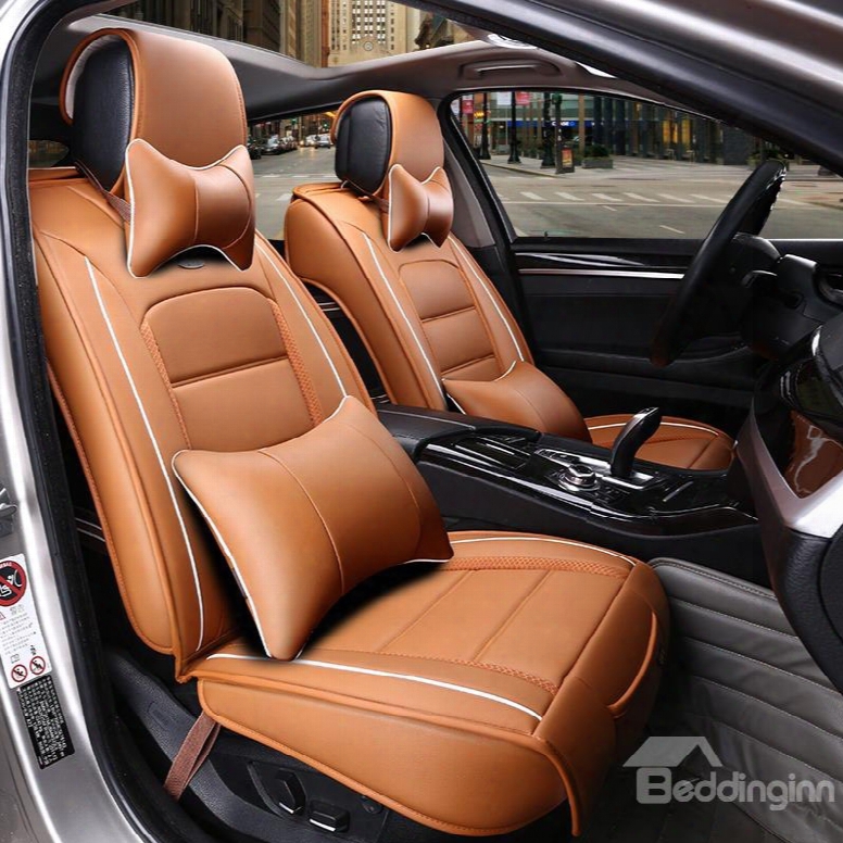 Permeability Genuine Leather Durable Sot Luxurious Car Seat Covers