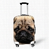 3D Pattern SharPei Animals Dog Water-Resistant Travel Luggage Cover