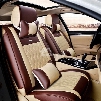 New Durable PU Leather Material With Contrast Color Fashion Design Universal Five Car Seat Cover