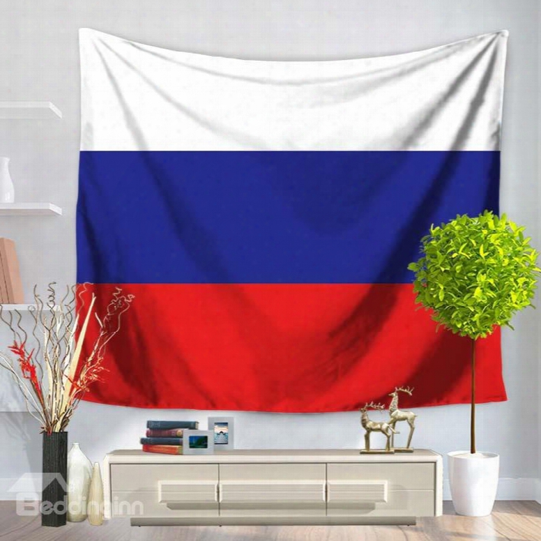 Russian Federation Flag Design Decorative Hanging Wall Tapestry