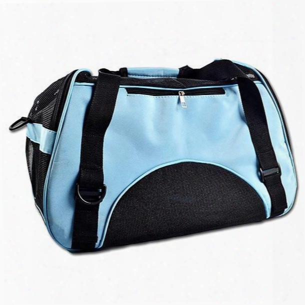 Travel Pet Bag With Bottom Cushion Pad Cat Dog Puppy Carrier