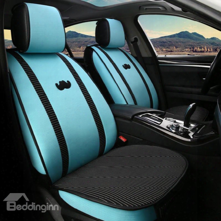 Bright Color Double Straps Design Universal Car Seat Covers
