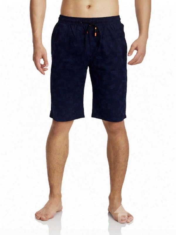 Cotton Comfortable Shorts Beach Surfing Men's Trunks