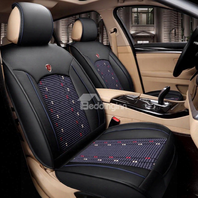 Delicate Knit Wear-resisting Showy Universal Car Seat Covers