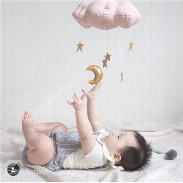 Nordic Style Cloud Shaped Baby Room Wall Decor