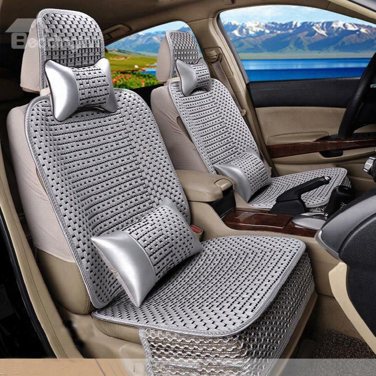 Summer Style Cooling Patterns And Ventilating Universal Fit Car Seat Cover