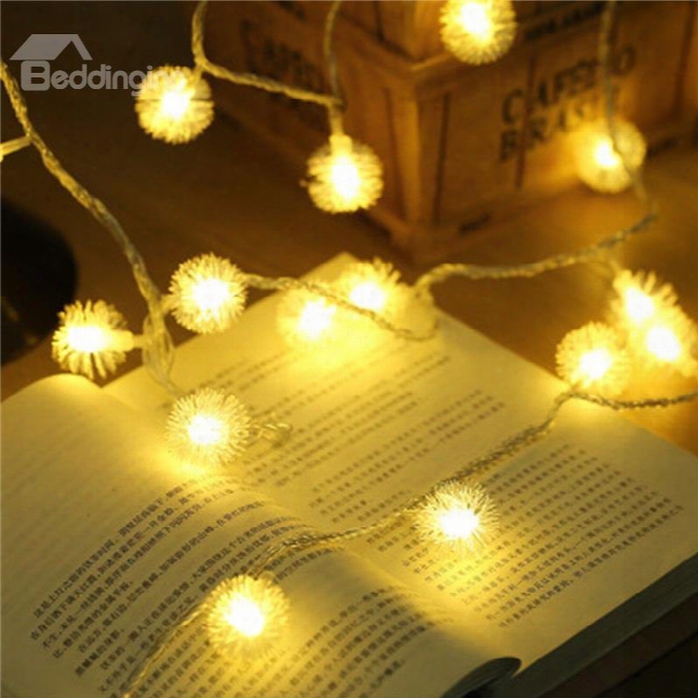 Beautiful And Lovely Small Balls Christmas And Feast Indoor And Outdoor Led Night Bulbs