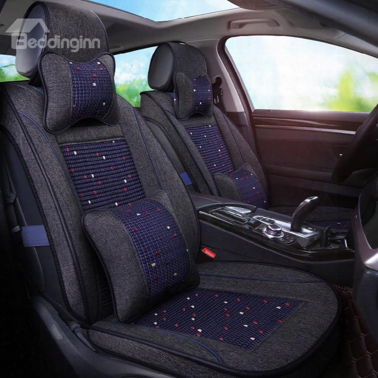Classical Soft Good Breathabiliy Woven Fabrics Custom Car Seat Covers