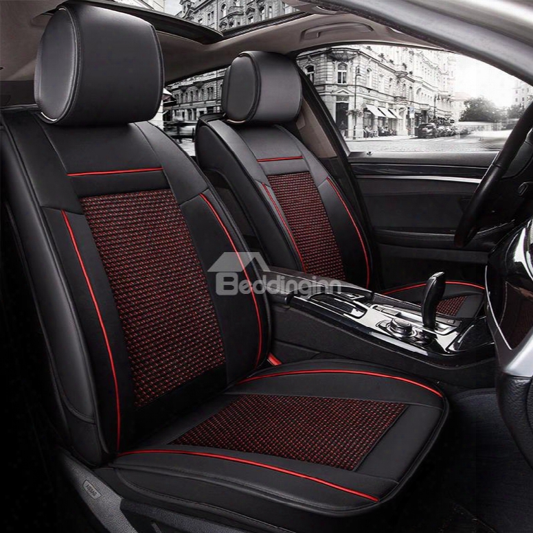 Deft Design Stylish Soft And Light Leather Universal Car Seat Covers