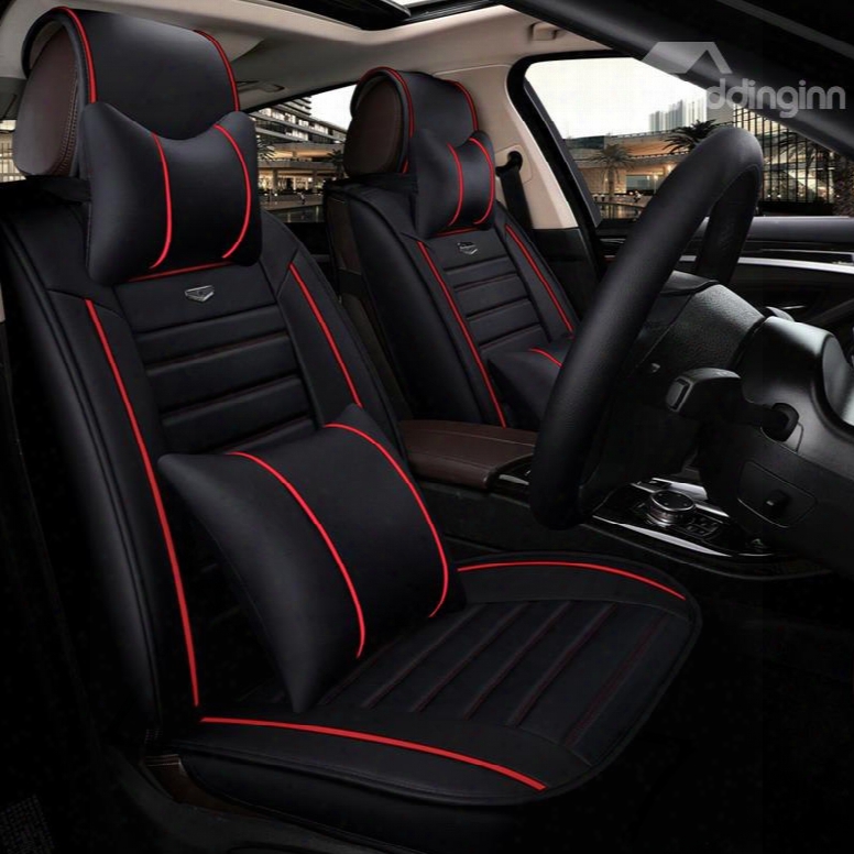 Distinctive Superb Professional Design Leather Universal Car Seat Cover