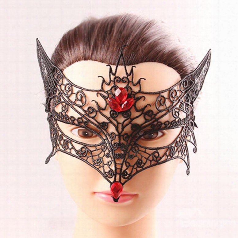 Fox Sexy Funny Halloween Party Dance Hollow Mask