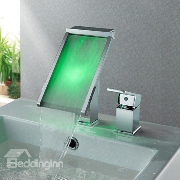New Arrival Amazing Led Color Changing Bathroom Sink Faucet