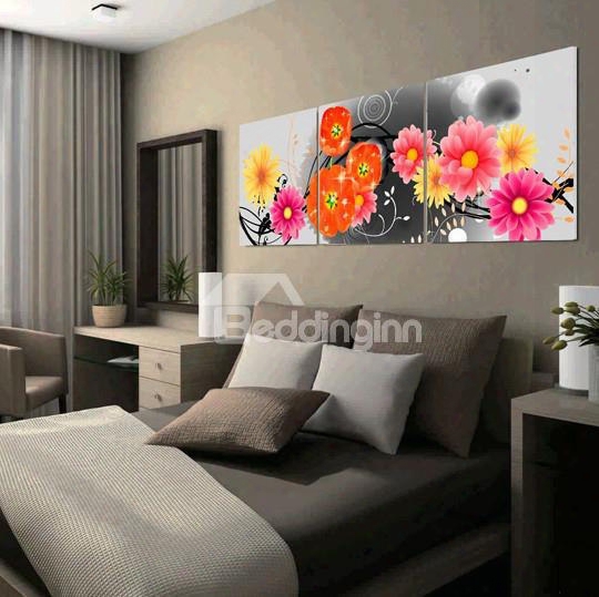 New Arrival Fragrant And Lovely Flowers Canvas Wall Prints