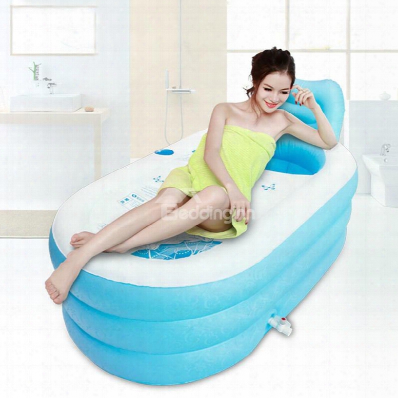 Portable Adult Pvc Inflatable Bathtub With Air Pump