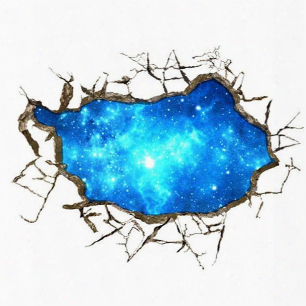 Stunning Creative 3d Starry Sky Wall Sticker