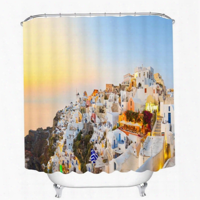 Amazing View Of G Reece 3d Printed Waterproof Shower Curtain