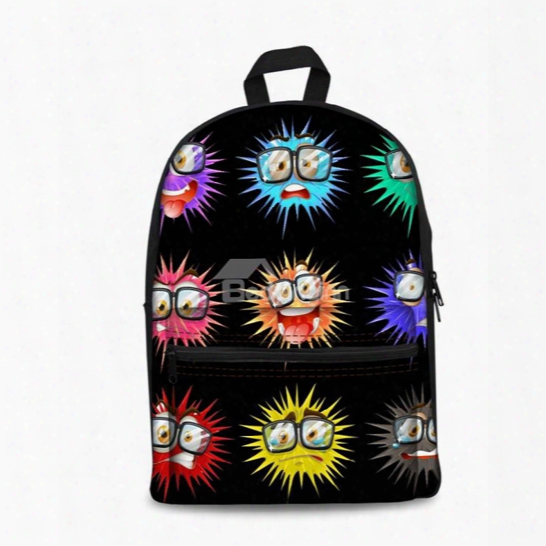 Boom Insect Color Happy Cool Style 3d Pattern Schoolbag Outdoor Backpack