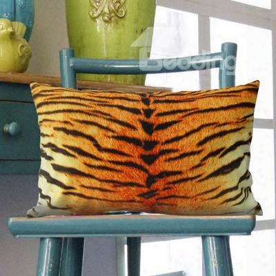 High Quality Tiger Stripes Printed Pillowcase