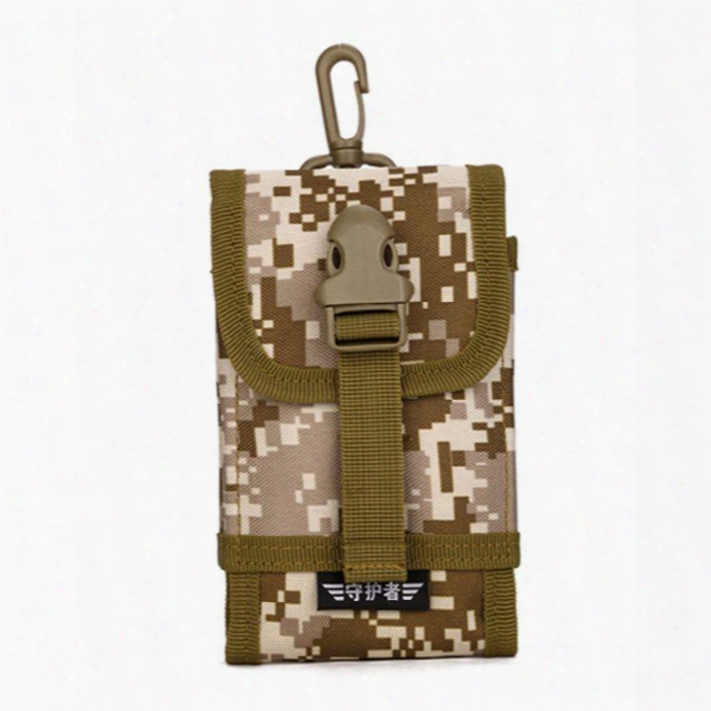Nylon Waterproof Hangable Molle System Larger Telephone Bag Backpack