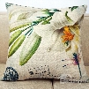 Beautiful 3D White Lily Print Throw Pillow