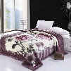 Fancy Amazing Flower Print Raschel Blanket