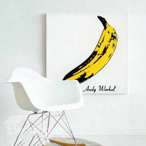 Wonderful Andy Warhol Banana Imitate Wall Art Print