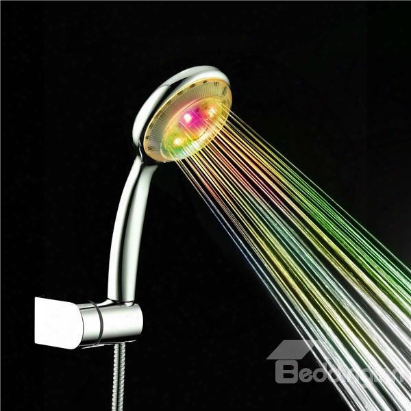 Amazing Water Powered Color Changing Led Hand Shower Head