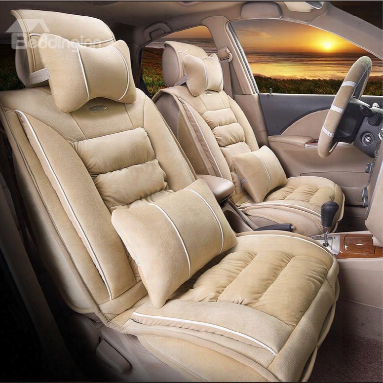 Extremely Comfortable Design Wool Cushion Universal Fit Car Seat Covers