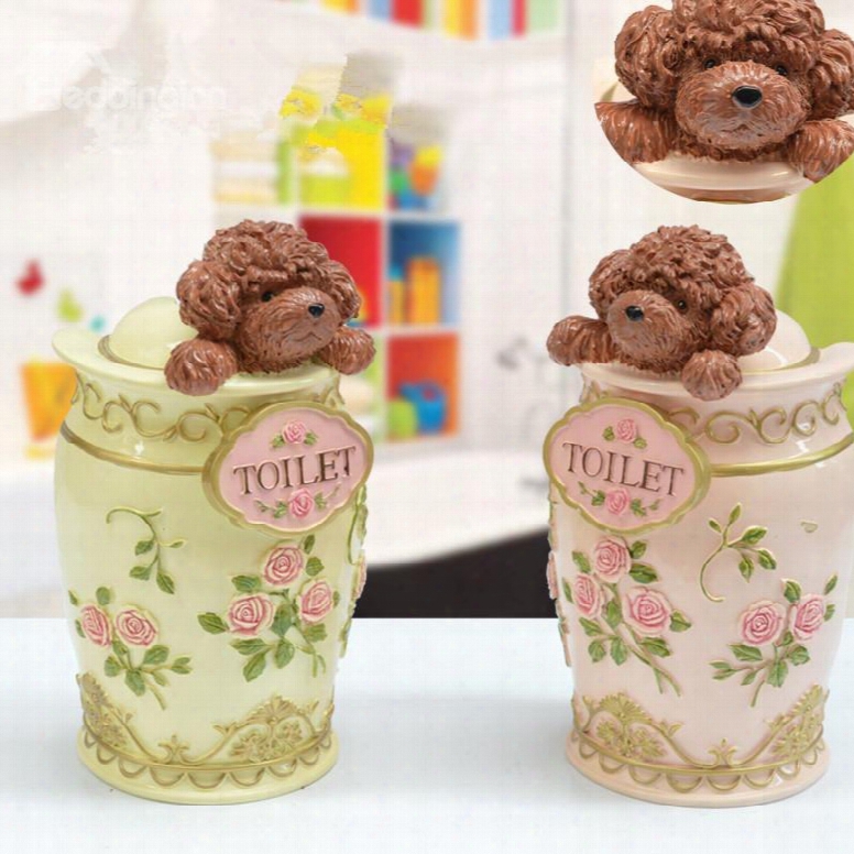 New Style Cute Winnie Toilet Brush Holder