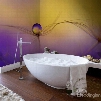 Fancy Design Dandelions Pattern Waterproof Decorative 3D Bathroom Wall Murals