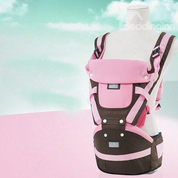 Super Comfortable Multi-functional Baby Carrier In Lovely Pink