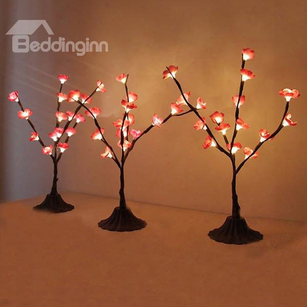 Amazing 15-led Plum Blossom Tree Design Led Lights