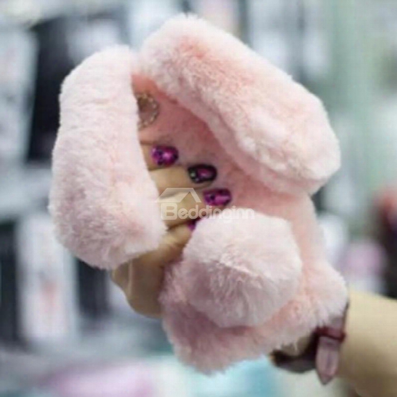 Apple Iphone X Cases Desgin Cute Furry Rabbit Bunny Protective Cover