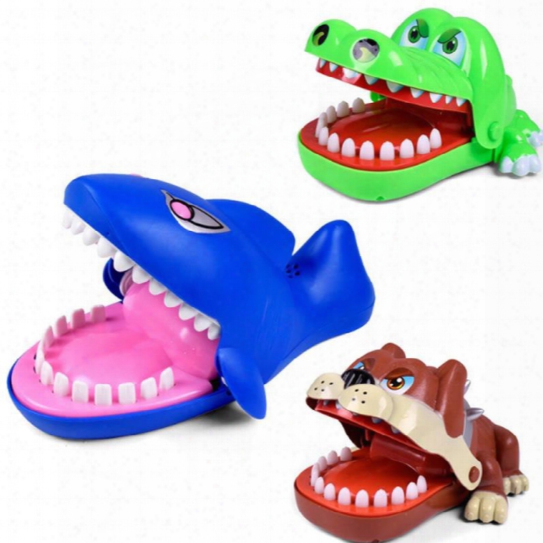 Bulldog Shark Crocodille Dentist Game For Kids&adults
