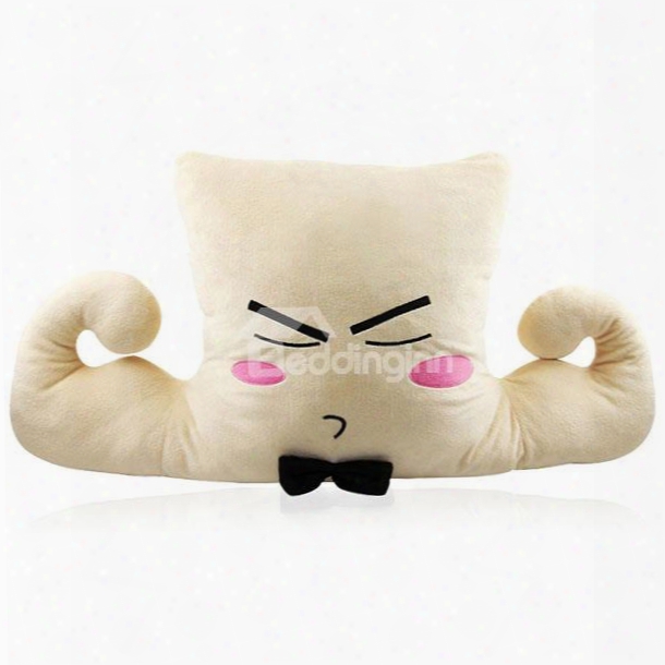 Creativestrong Muscle Boyfriend Plush Throw Pillow