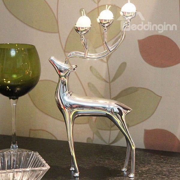 Creative Unique Deer Design 6-head Candle Holder