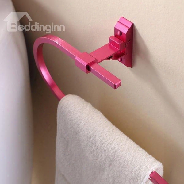 Fashion Unique U-shaped Solid Brass Towel Bar