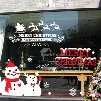 Merry Christmas Snowman Cute Wall Sticker