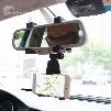 Practical Firm Rearview Mirror Retractable Car Phone Mount
