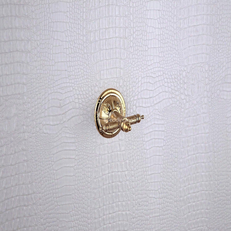 Antique Golden Brass Wall-mounted Robe Hook