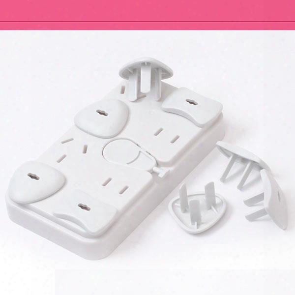 Electrical Outlet Covers 8-piece Set For Baby And Kids