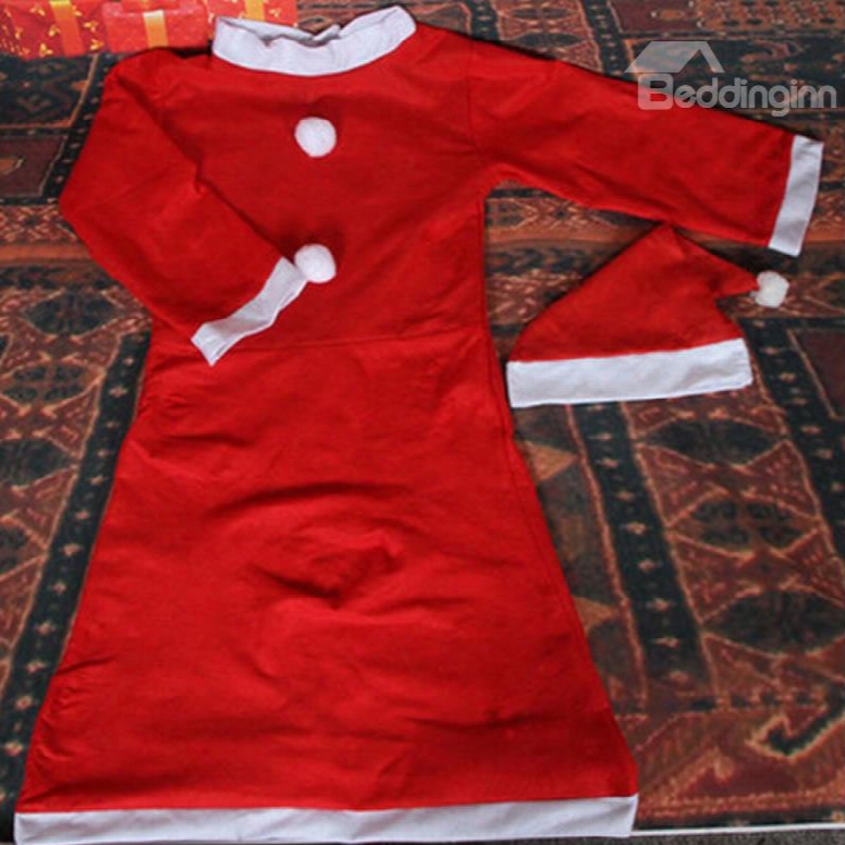 Popular Santa Claus Style Christmas Costume Cloth For Women